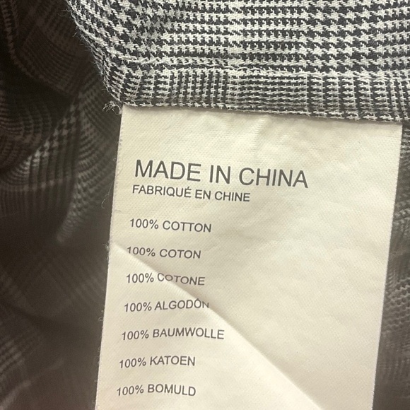 Club Monaco 100% cotton slim fit button down shirt size XL - Picture 6 of 6